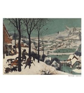 Pieter Bruegel - Karda Avcılar - Poster