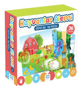 Ca Games Hayvanlar Alemi Bul Tak 36 Parça Puzzle 5146