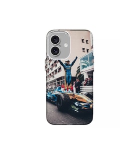 Iphone 16 Uyumlu Alonso Tasarimli Lüks Silikon Kilif (Çok Renkli)