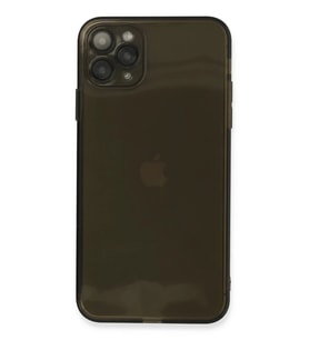 iPhone 11 Pro Max Kılıf Fly Lens Silikon - Siyah