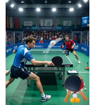 Masa Tenisi Oyun Seti 2 Raket 3 Top Evde Spor ve Eğlence