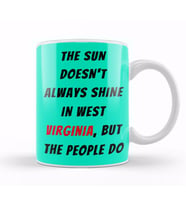 Virginia Quote Kupa Bardak Porselen