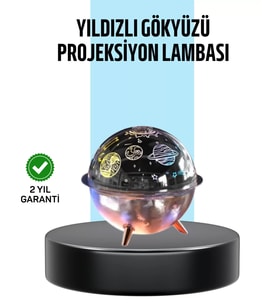 Galaksi Ve Yıldız Efektli Nemlendirici Işık Projektörü