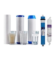 Reverse Osmosis Su Arıtma Cihazı Filtre Seti 5 Li Seti (Beyaz)