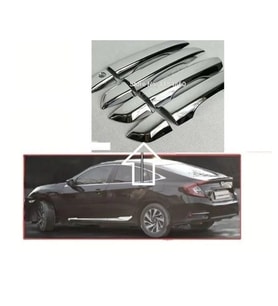 Honda Civic Uyumlu 2017 Fc5 Kapı Kolu Kromu 4 Parça Aynı Gün Kargolama