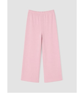 LC WAIKIKI Pembe Beli Lastikli Geniş Paça Kız Çocuk Eşofman Altı
