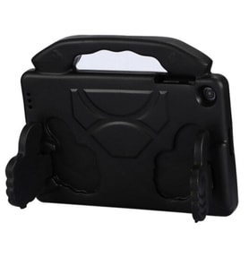 Apple iPad Air 4/5. Nesil 10.9 Kılıf Tutmalı Standlı Silikon Case (10.Nesil Deği (Siyah)