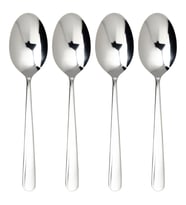 Yemek Kaşığı, Paslanmaz Çelik, 19 cm, 4 adet