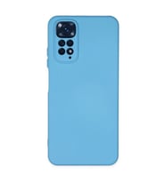 Xiaomi Redmi Note 11 Kılıf Nano İçi Kadife Silikon - Mavi