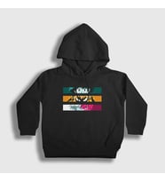 Presmono Unisex Çocuk Siyah Eyes Anime Boku No Hero Academia Kapüşonlu Sweatshirt 234548tt