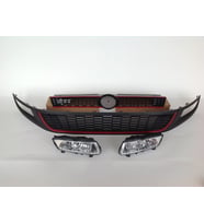 VOLKSWAGEN POLO 2010 - 2014 GTİ PANJUR ORTA IZGARA SETİ 6 SET
