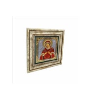 Meryem Görseli Baskılı Taş Tablo 25X25