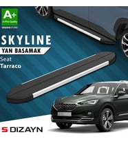 S-Dizayn Seat Tarraco Skyline Aluminyum Yan Basamak 193 Cm 2018-2024 A+ Kalite