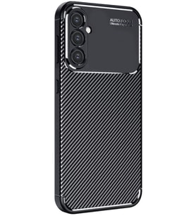Galaxy A26 Kılıf Auto Focus Karbon Kapak - Siyah