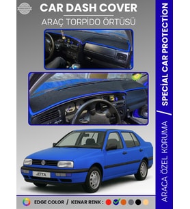 VOLKSWAGEN JETTA (1991-1997) Torpido Örtüsü Ön Göğüs Koruma Tam Uyum Çatlamayı Önler