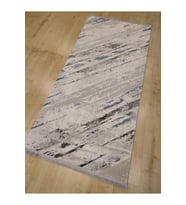 HALIMARKA HALIMARKA K-TKY TK003M GRİ MAVİ MODERN HALI YOLLUK 97X200 CM
