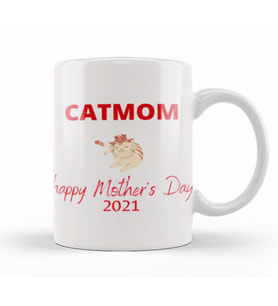 Funny Mothers DaY 2021 Kupa Bardak Porselen