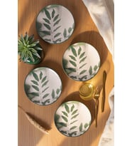 Keramika Botanical Grace Pasta Tabağı 20 Cm 4 Adet 23447