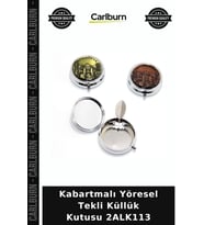 Özel Üretim Kabartmalı Yöresel Tekli Küllük Kutusu 2ALK113