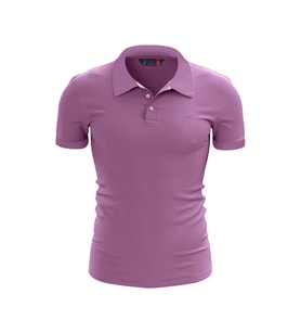 %100 Pamuk Polo T-Shirt IMPERO MOR