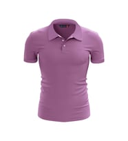 %100 Pamuk Polo T-Shirt IMPERO MOR