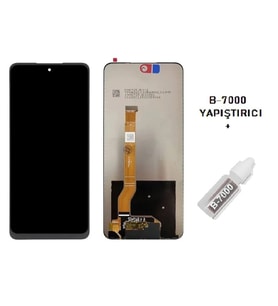 Tkgz - Oppo Realme C65 Uyumlu Lcd Ekran Dokunmatik Servis +B-7000