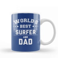 Fathers Day World's Greatest Dad Kupa Bardak Porselen