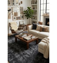 Youdayhomecollection Poly Peluş Halı Model Oturma Odası Halısı