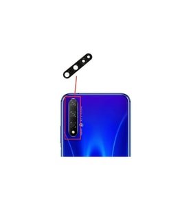 Huawei Uyumlu Nova 5T Arka Kamera Camı Kamera Lensi Lens Yapışkanlı