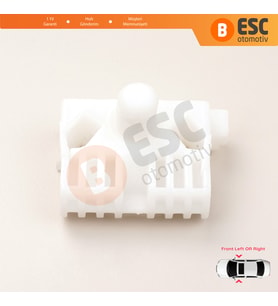Renault Clio MK3 BR CR KR SR 2005-2014 5-Kapı 8200191148 8200291147 İçin Ön Cam Kriko Tamir Klipsi B