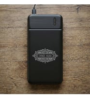 BK Gift Kişiye Özel İsimli 10.000 mAh Powerbank PB-4011 -11, LED Göstergeli Taşınabilir Şarj Cihazı, Kurumsal Hediye