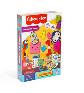 Ks Games Fisher Price Baby Numbers-Shapes 6in1 Puzzle FP 13411