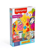 Ks Games Fisher Price Baby Numbers-Shapes 6in1 Puzzle FP 13411