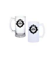 Ghostbastır Design Altayspor Kulplu Bira Bardağı Buzlu veya Şeffaf Seçenekli 010