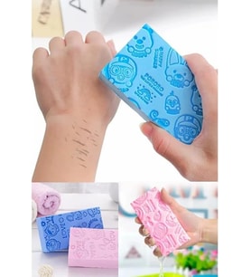 Çocuk Banyo Vücut Duş Süngeri Sihirli Vücut Ölü Deri Sökücü Vücut Masaj Peeling