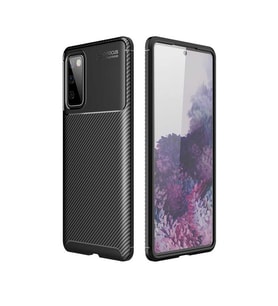 Samsung Galaxy S20 FE Kılıf Esnek Soft Karbon Tasarım Legion Serisi (Siyah)
