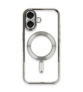 Apple İphone 16 Plus Kılıf Kross Magneticsafe Kapak - Gümüş