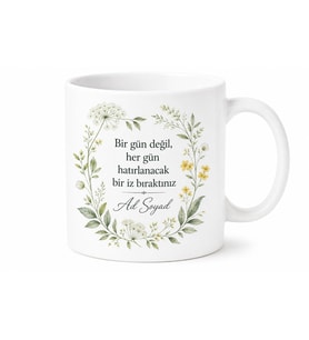 Öğretmenler Günü Hediyesi Yılın Öğretmeni Kupa Bardak Özel Tasarım