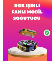 Type-c Girişli Aı Modlu Yüksek Performanslı Telefon Soğutucu