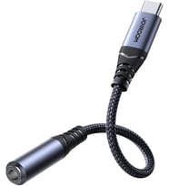 SY-C01 Audio-Transfer Serisi Type-C - 3,5 mm Ses Adaptörü, Siyah