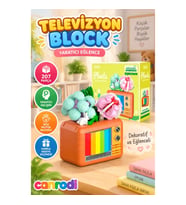 JK2716 JAKİ TELEVİZYON MODEL 207 PARÇA BLOCK OYUNCAK