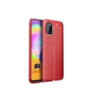 Samsung Galaxy A31 Uyumlu Kılıf Zore Niss Silikon Kapak (Kırmızı)