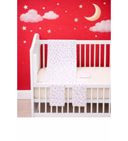 More Home Müslin Bezi Set 5 Parça  % 100 pamuklu yıldızlı