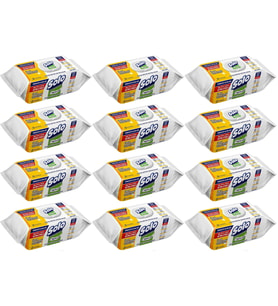 Solo Yüzey Temizlik Havlusu - Mendili 100 Yaprak Limon & Portakal Tazeliği (12 Li Set) 1200 Yaprak