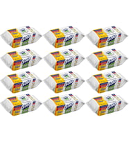 Solo Yüzey Temizlik Havlusu - Mendili 100 Yaprak Limon & Portakal Tazeliği (12 Li Set) 1200 Yaprak