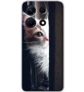 İnfinix Note 30 Pro Kılıf HD Desen Baskılı Kılıf - Kedi Bakışı