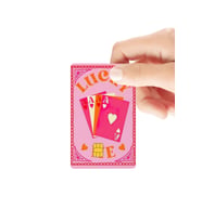 Lucky Me - Şanslıyım Temalı Parlak Kredi/Banka Kart Kaplama Sticker