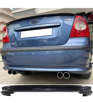 Ford Focus 2 Sedan Arka Ek Plastik Siyah Difüzör 2004 2005 2006 2007 2008 Arka-difizör-bodykit-ek