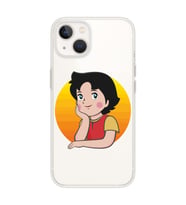 Iphone 14 Plus Uyumlu Heidi Tasarımlı Şeffaf Telefon Kılıfı