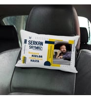 Fotoğraflı İsme Özel Araç Koltuk Yastığı